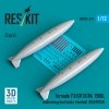 RESKIT RSU72-0272 Tornado F3/GR1/GR4 1500L underwing fuel tanks (riveted) (RAF/RSAF) (2 pcs) (3D Printed) (1/72)